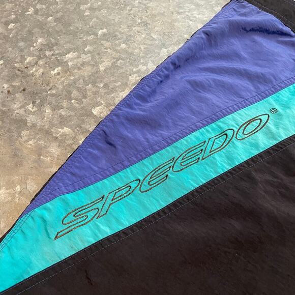 Vintage Speedo Board Shorts Mens 38 Swim Trunks Active Athleisure Retro 90s Y2K - Picture 2 of 12